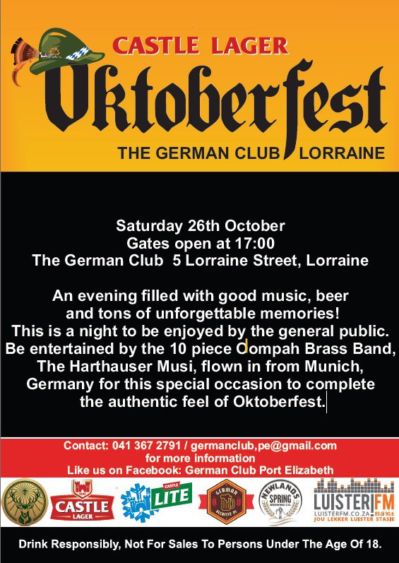 Saturday Night Oktoberfest