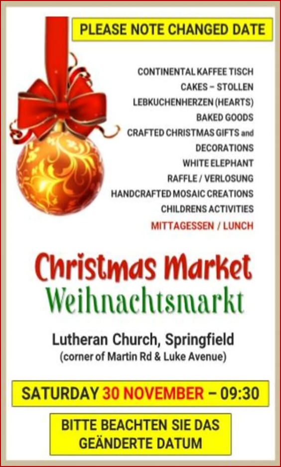 Christmas Market – Weihnachtmarkt